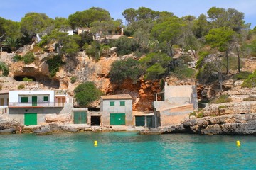 Fototapeta na wymiar Maisons à Majorque