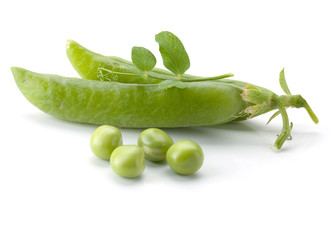 Ripe pea vegetable