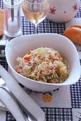 Arroz con verduras