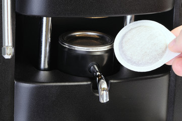 Macchina caffe espresso a cialde