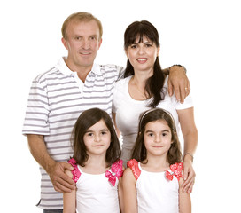 Obraz premium family of four