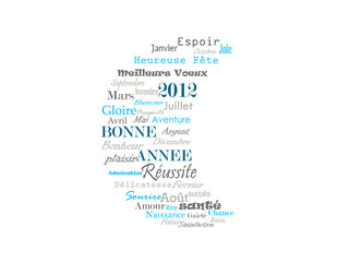bonne annee 2012 lune