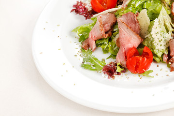 Salad with meat