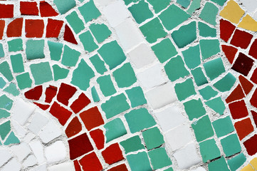 Fototapeta premium ceramics bits background