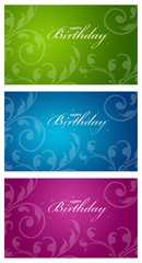 Colorful Birthday Cards