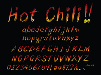 hot alphabets