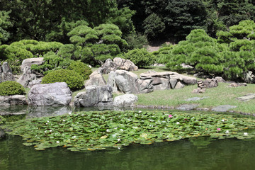 Naklejka na ściany i meble 日本庭園