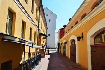A street in the old part of Minsk