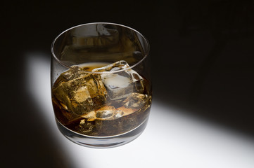 Whisky with ice