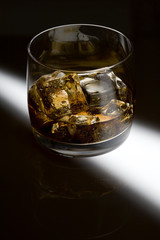 Whisky with ice
