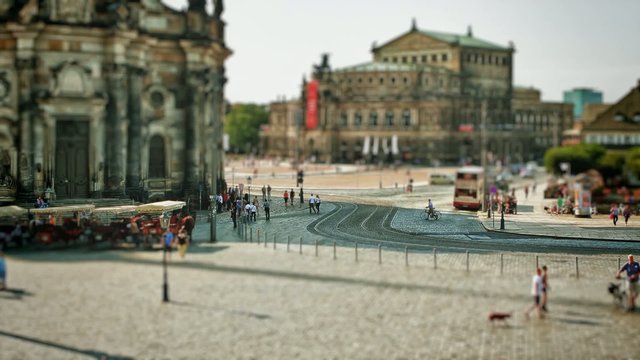 Theaterplatz Dresden (Germany)