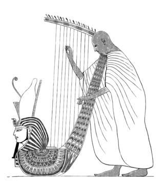 Harpist Egype - b