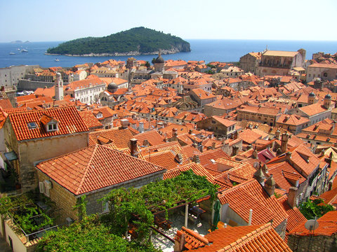 Dubrovnik Fortress - in the south of Croatia