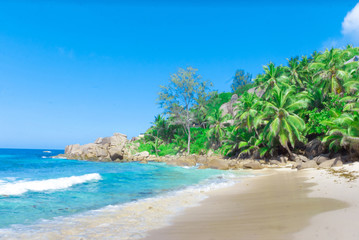 Obraz na płótnie Canvas Summer Panorama Shore