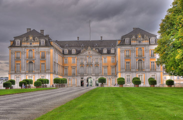 Fototapeta na wymiar Schloss Augustusburg Brühl