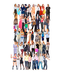 Diversity Workers Crowd