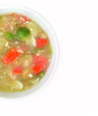 vegetable cream soup