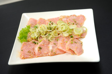 Raw chicken breast fillets
