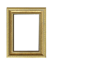 Simple golden frame