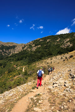 bulgarian hikers