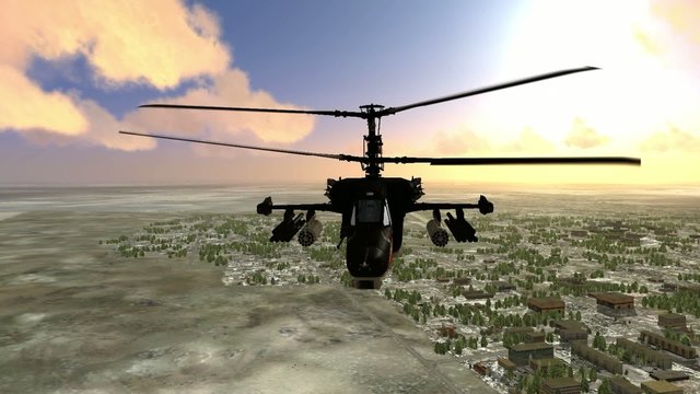 hélicoptère de combat 1.3