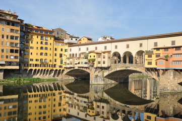 Fototapeta na wymiar ponte Vecchio à Florence