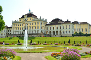 Obraz premium Residenzschloss Ludwigsburg