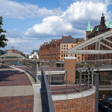 Zollkanal in Hamburg