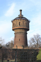 Alter Wasserturm in Magdeburg, Sachsen-Anhalt