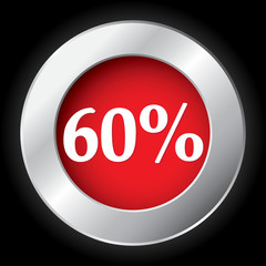 60 PERCENT ICON