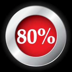 80 PERCENT ICON