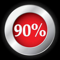 90 PERCENT ICON