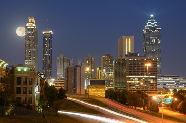 Fototapeta na wymiar Atlanta Skyline
