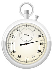 Fototapeta na wymiar Vector illustration of a stopwatch
