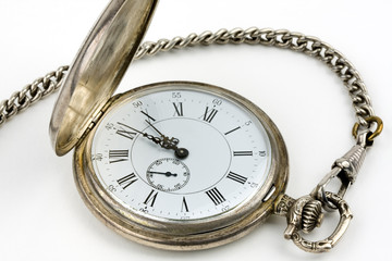 Taschenuhr mit Uhrkette