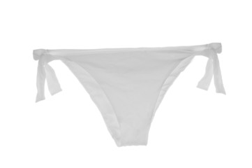 Woman swimwear isolated on the white