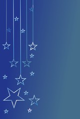 Weihnachtskarte hochkant