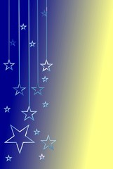 Weihnachtskarte hochkant