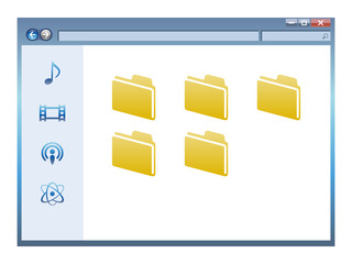 File Folders Window