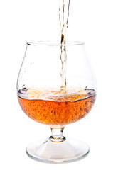 cognac in a classic glass