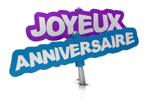 joyeux anniversaire carte