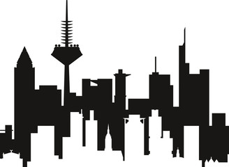 Frankfurt Silhouette