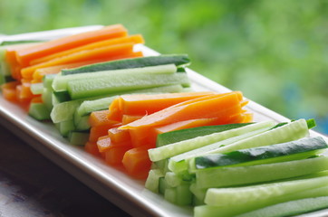 人参ときゅうり