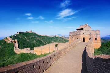 Fotobehang Great Wall of China © Li Ding