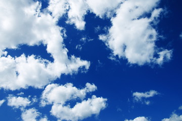 Fototapeta premium 真夏の青空