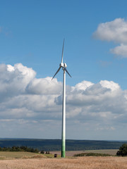 Fototapeta na wymiar Windkraftanlage