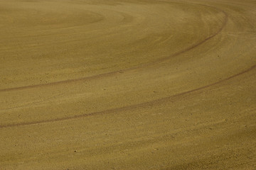 Fototapeta premium Terra dell'arena della corrida, Siviglia