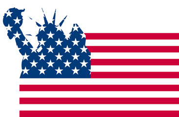 usa flag liberty