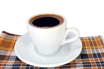 cup of strong coffee