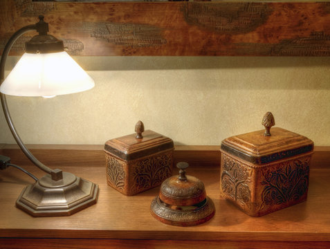 cajas y timbre